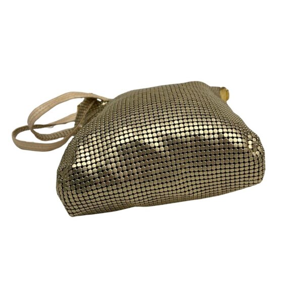 Whiting & Davis Gold Chainmail Mini Bag - Picture 3 of 5